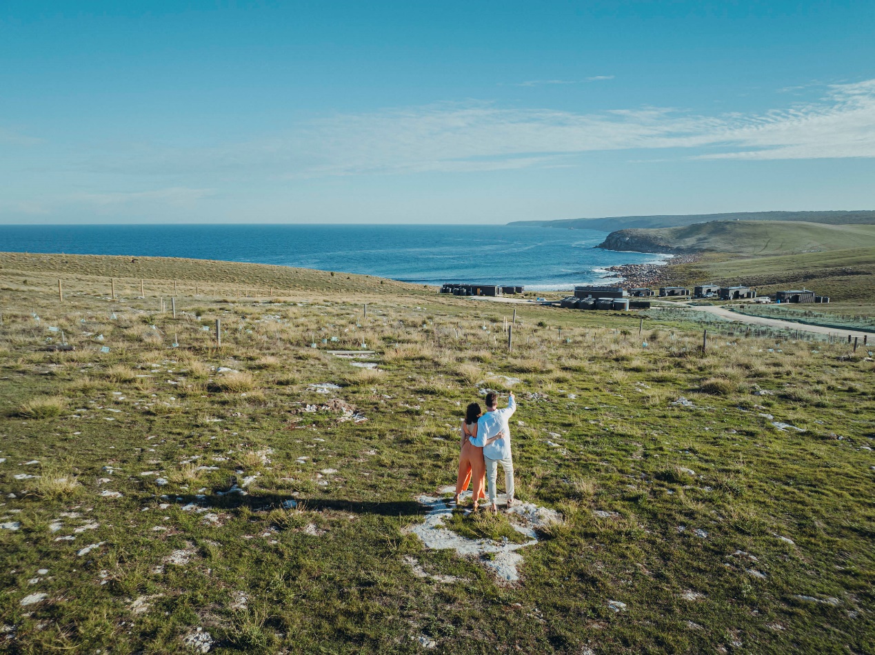 The rugged coastline of Kangaroo Island